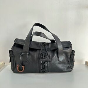 Salvatore Ferragamo Leather Handle Bag